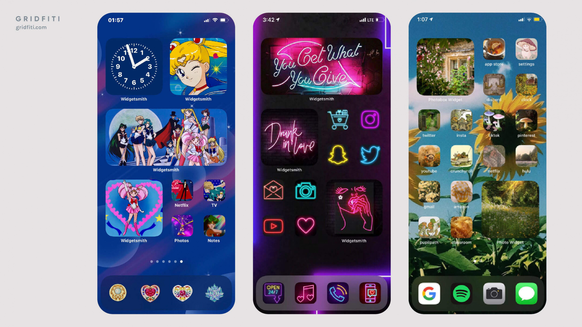 + Aesthetic iOS  Widget Ideas & Apps for iPhone  Gridfiti