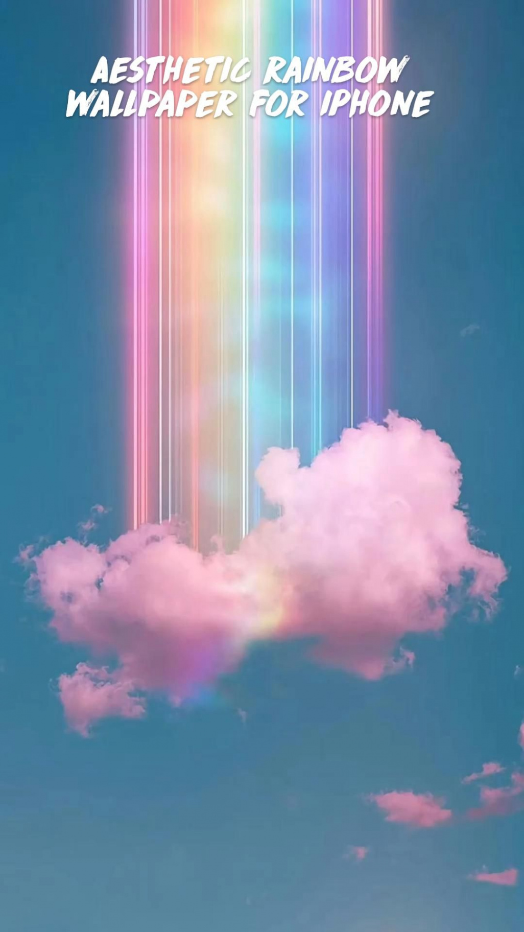 Aesthetic rainbow wallpaper for iPhone  Rainbow wallpaper iphone