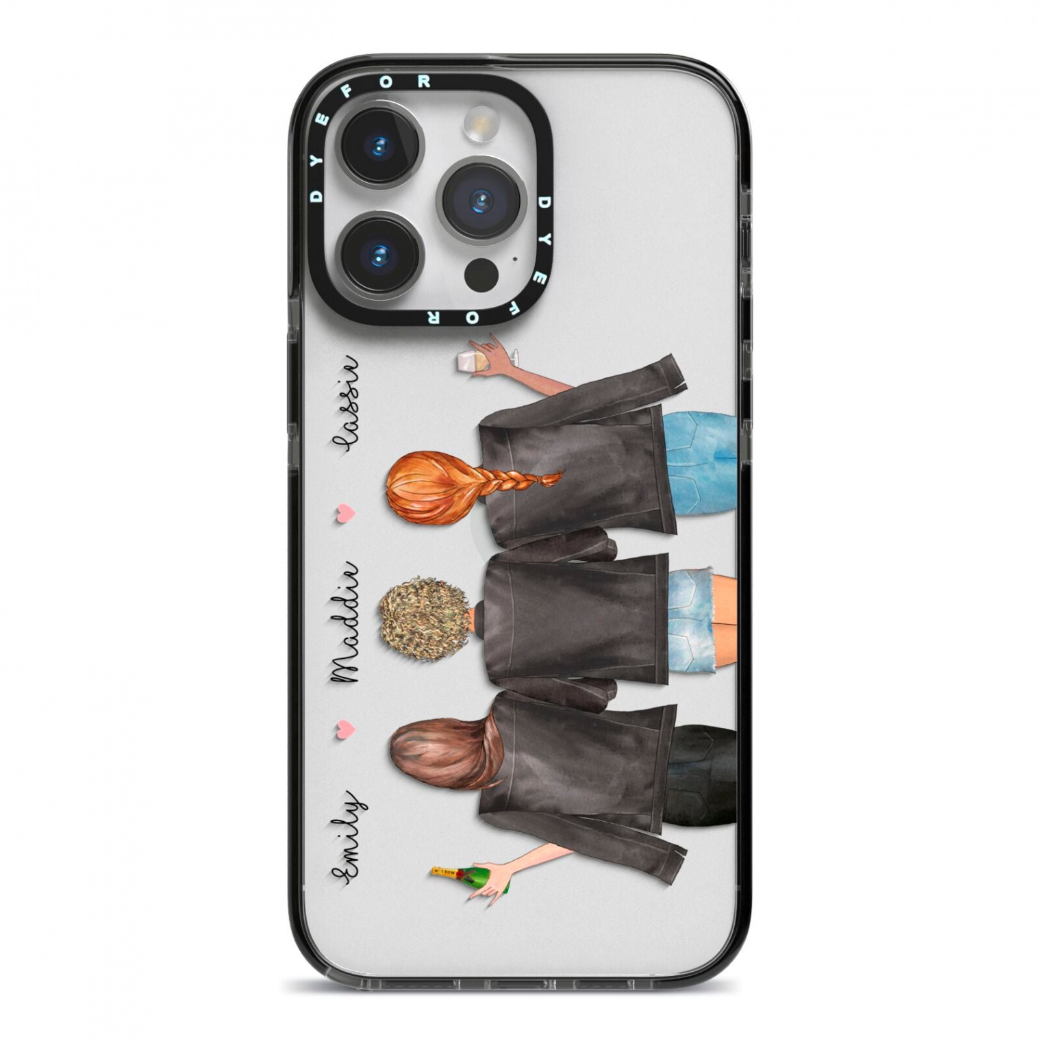 Best Friends with Names iPhone Case – Dyefor