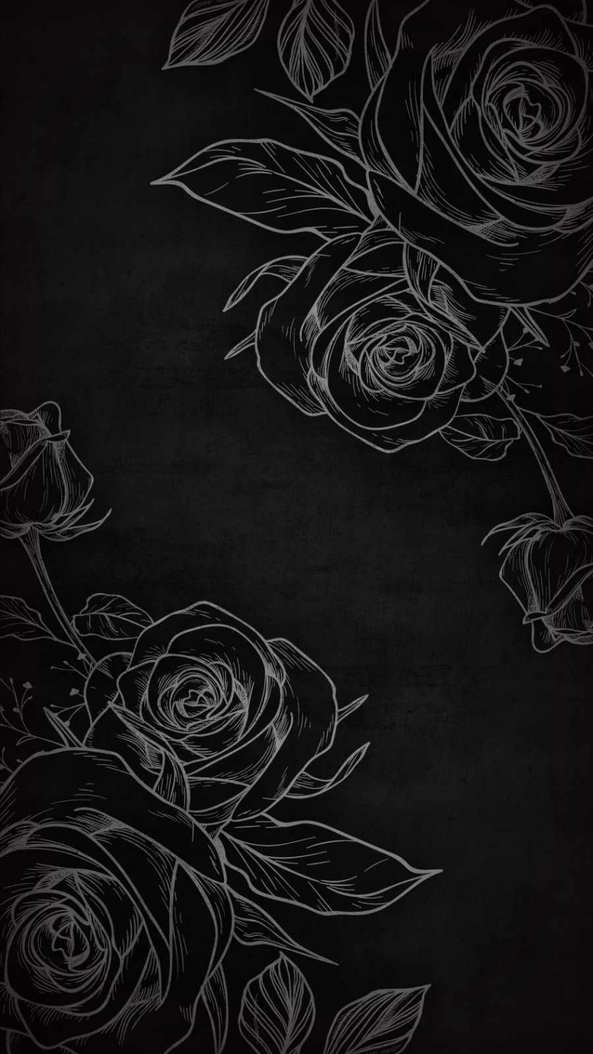 Black Rose Art IPhone Wallpaper - IPhone Wallpapers : iPhone