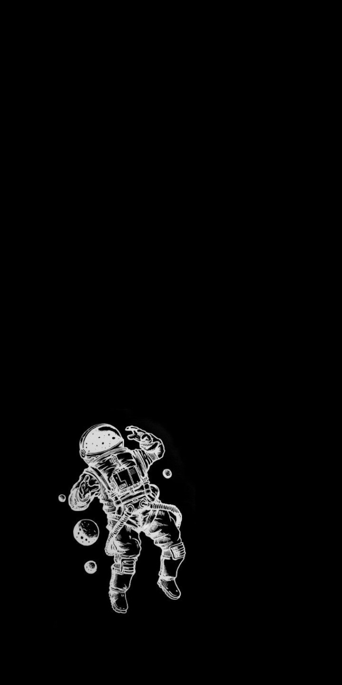 Black Wallpaper  Astronaut wallpaper, Black wallpaper, Wallpaper