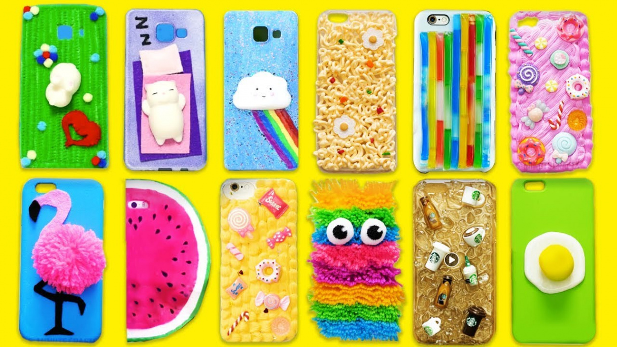 COOL AND EASY DIY PHONE CASE IDEAS