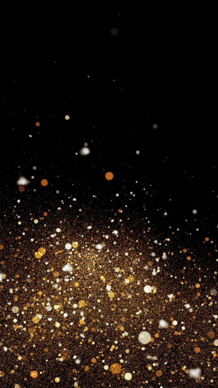 Festive Glitter & Gold iPhone  Wallpapers  Preppy Wallpapers