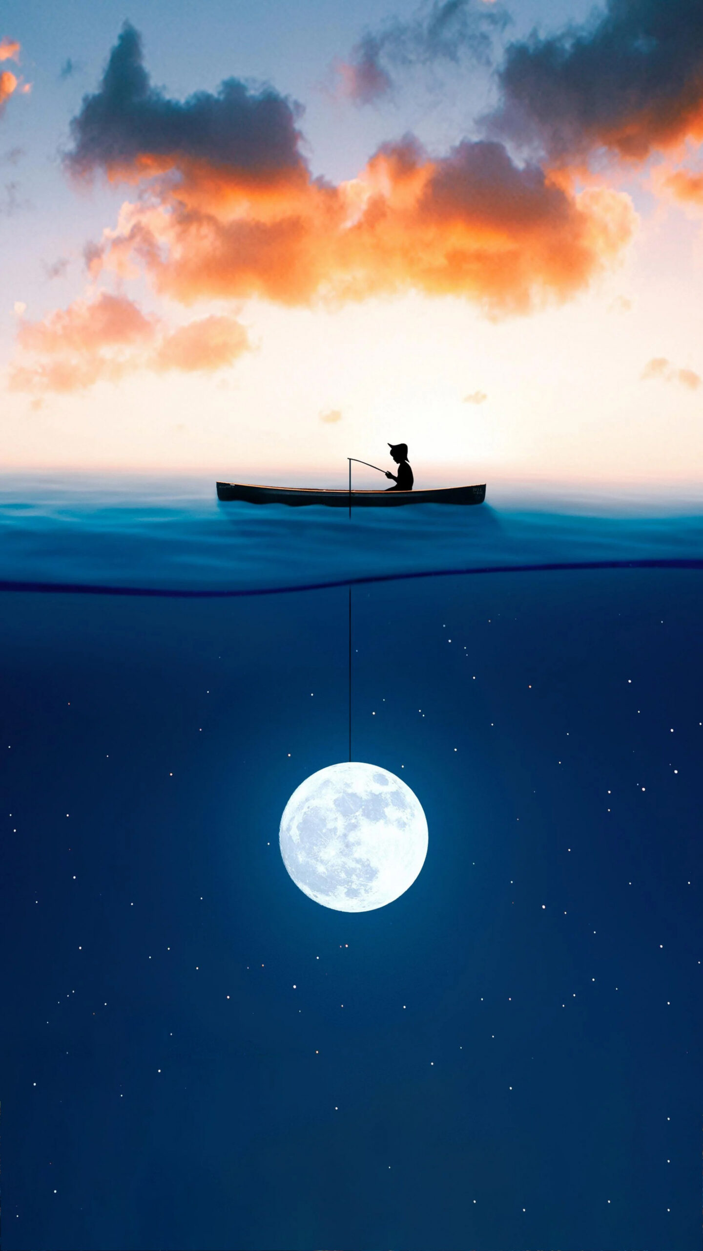 Fishing Dreams  Depth Effect - Wallpapers Central  Iphone