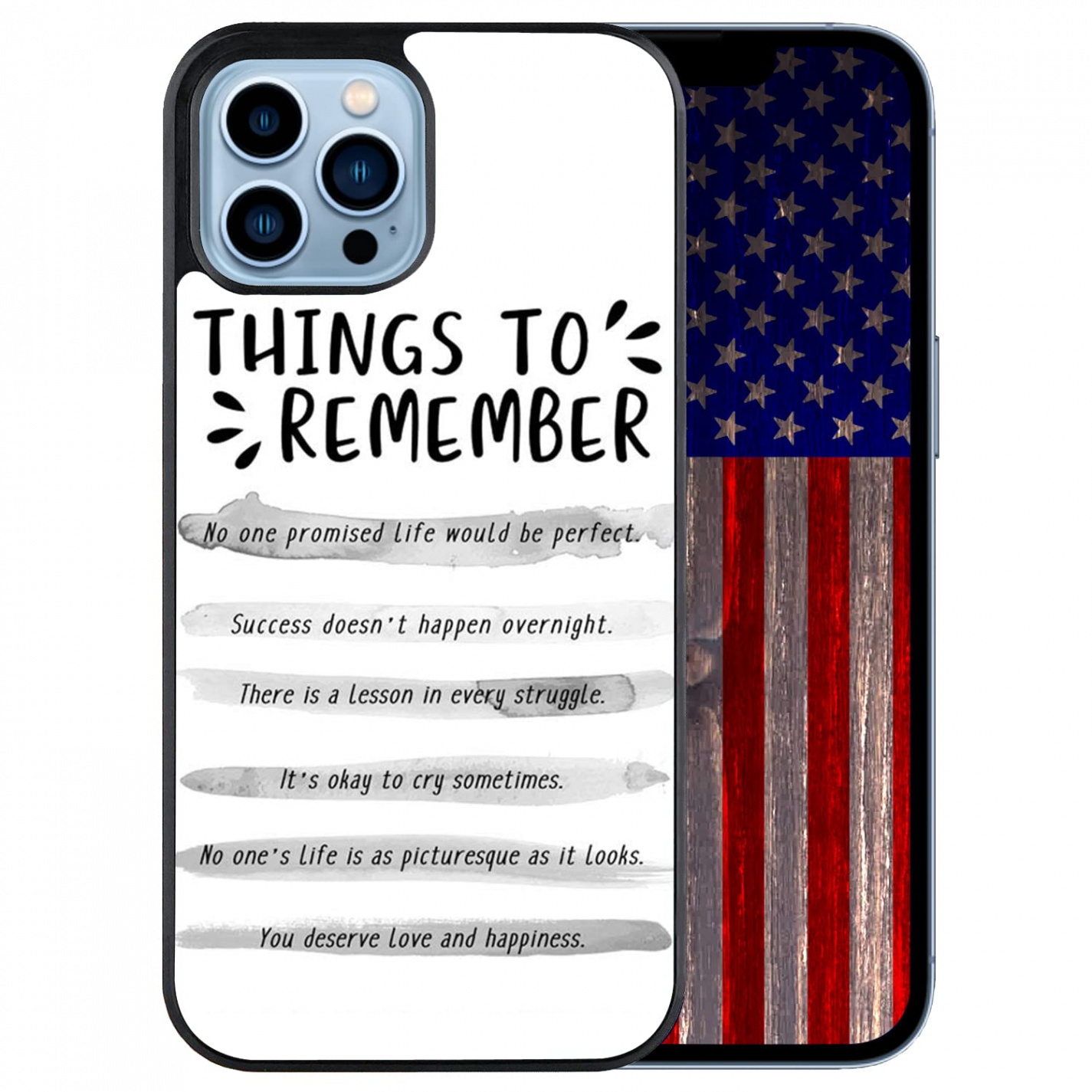 Inspirational Quote Gift Phone Case Things to Remember Motivational Design  Positive Quotes for iPhone  X XR     Pro Max Samsung Galaxy S