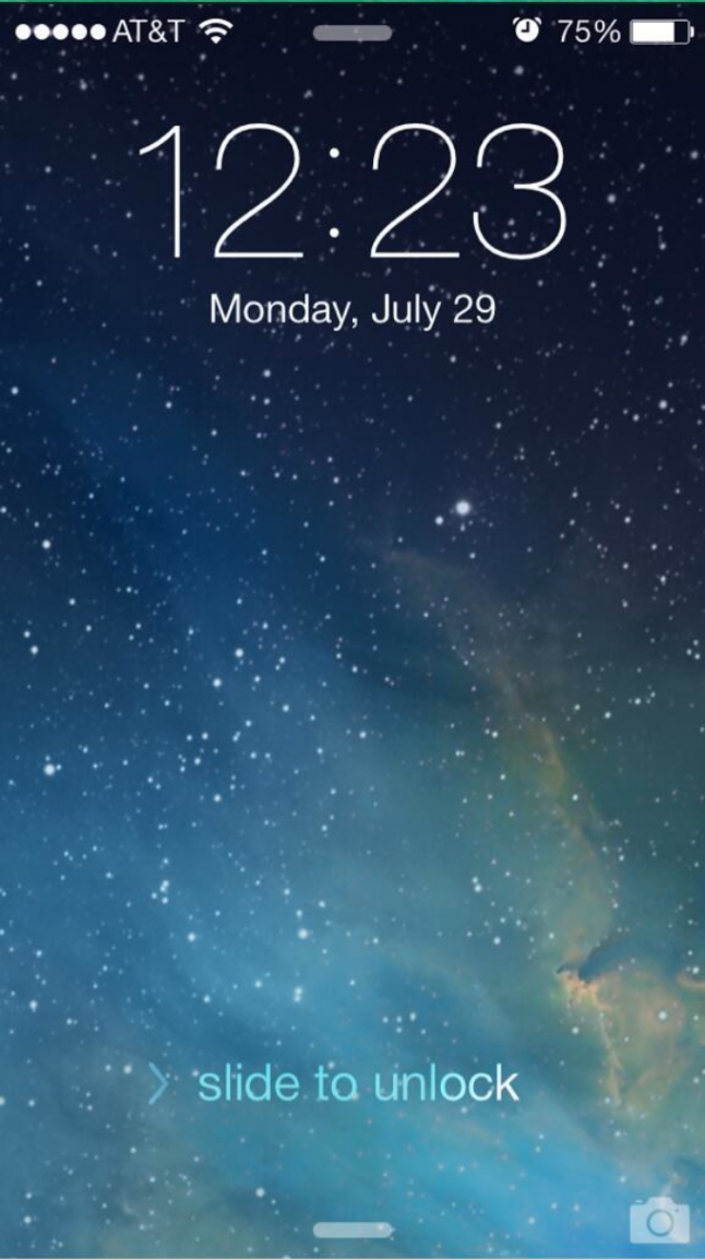 ios - what font face of clock on lock screen of iPhone (iOS