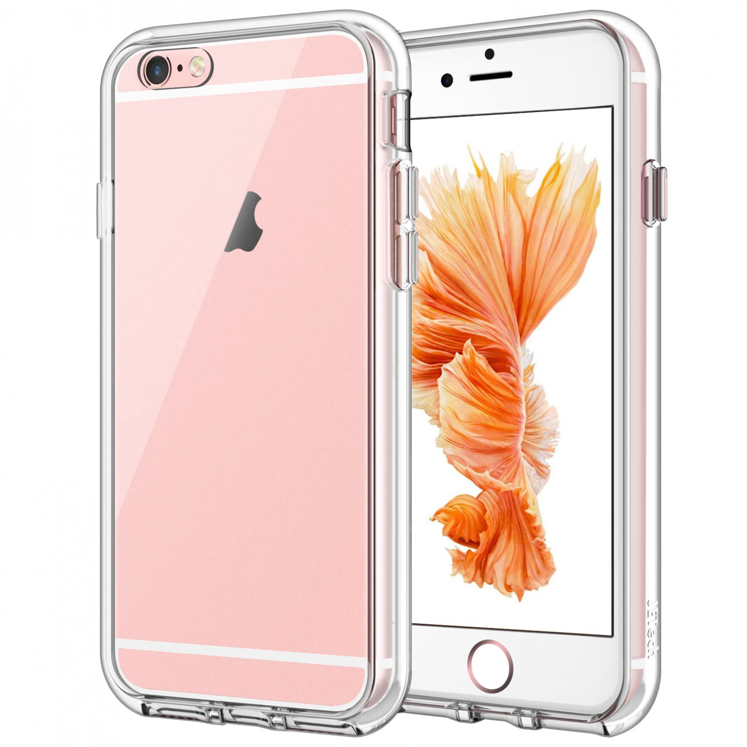 JETech® iPhone s & iPhone  Case Anti-Scratch Clear Back Cover, Bumper