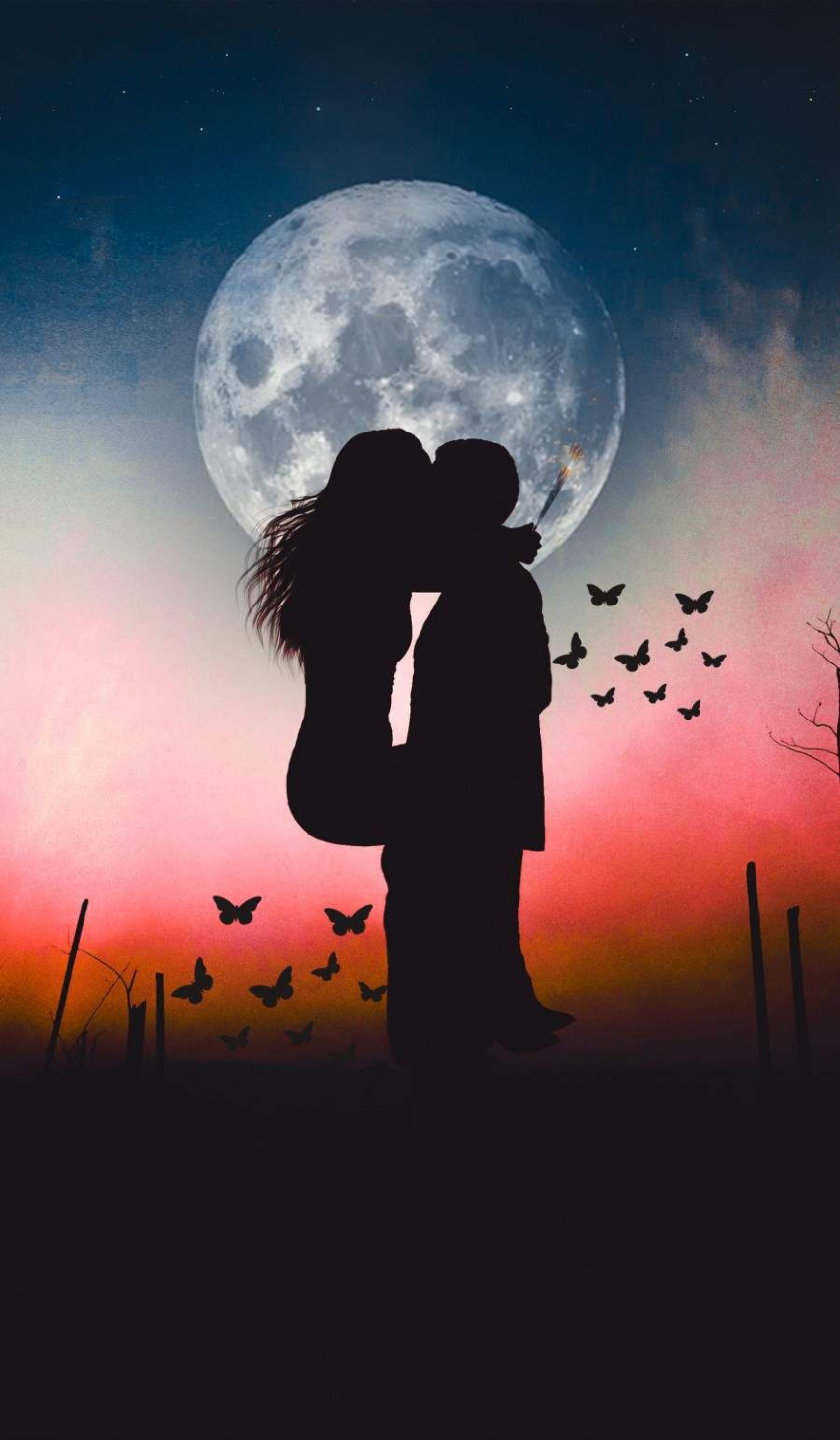 Love ad Kisses iPhone Wallpaper  Love wallpapers romantic, Love