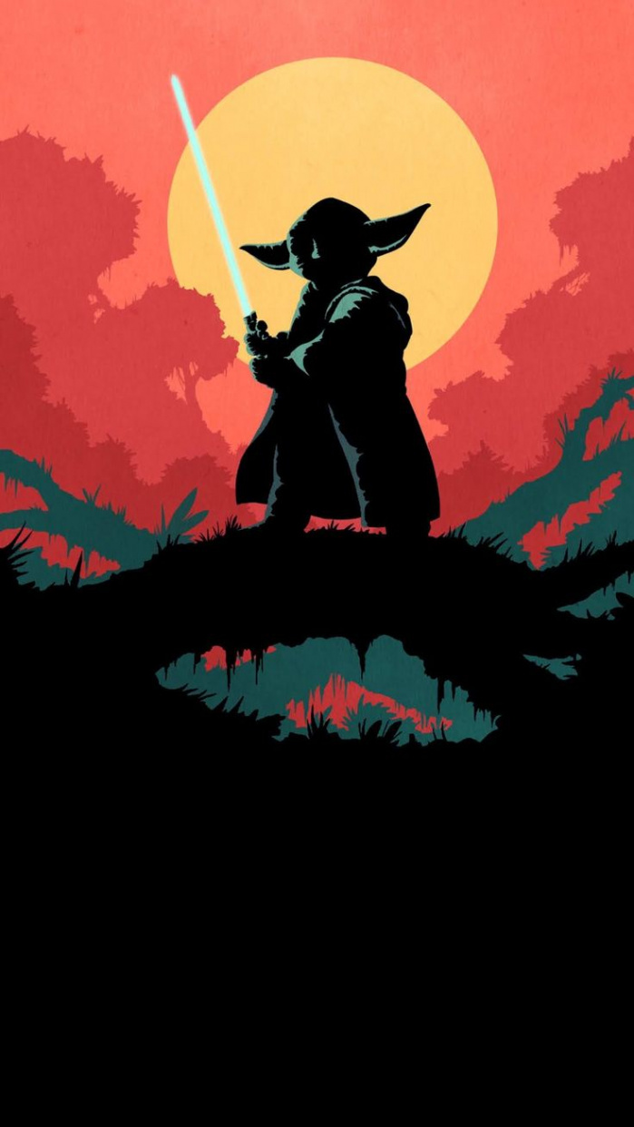 STAR WARS YODA WALLPAPER AMOLED  HeroScreen - Cool Wallpapers