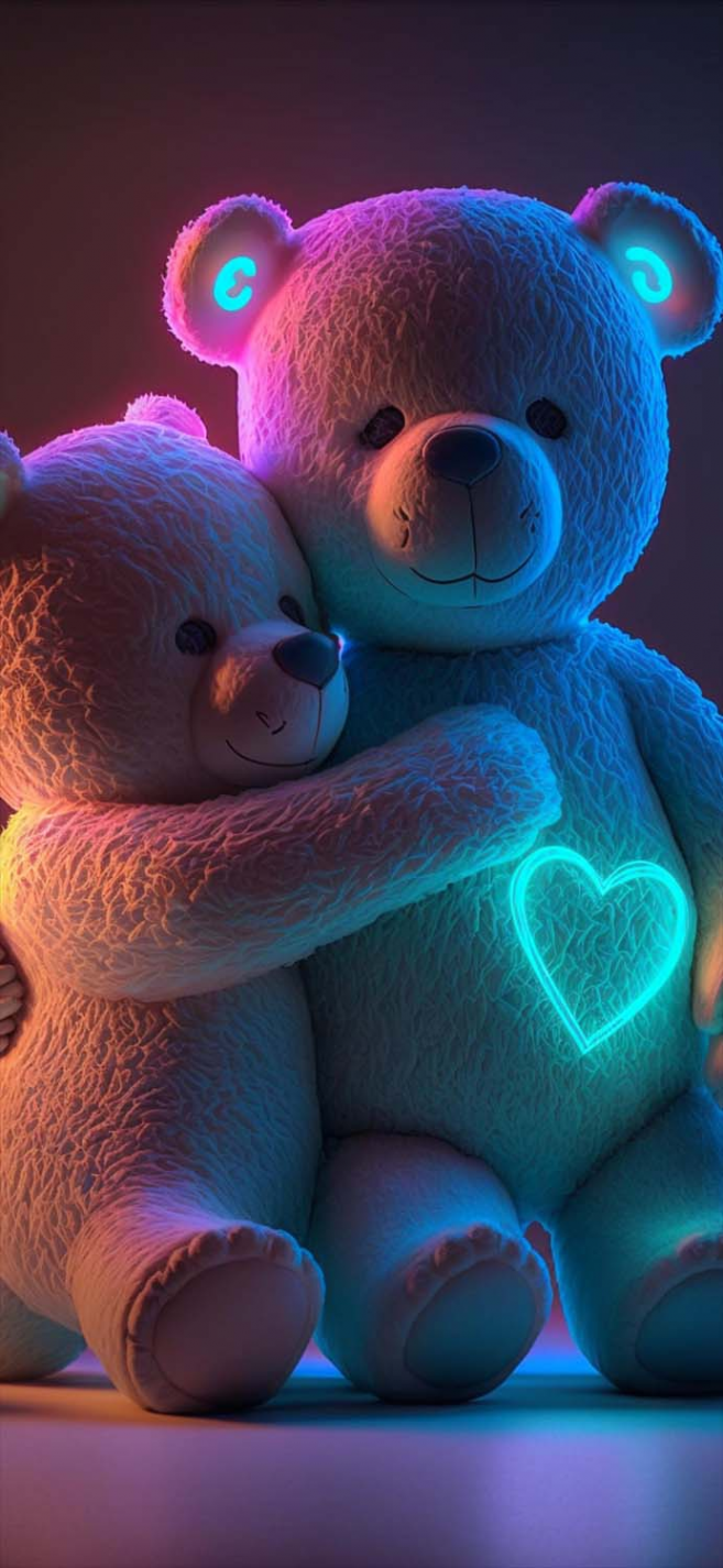 Teddy Bear Love IPhone Wallpaper HD - IPhone Wallpapers : iPhone