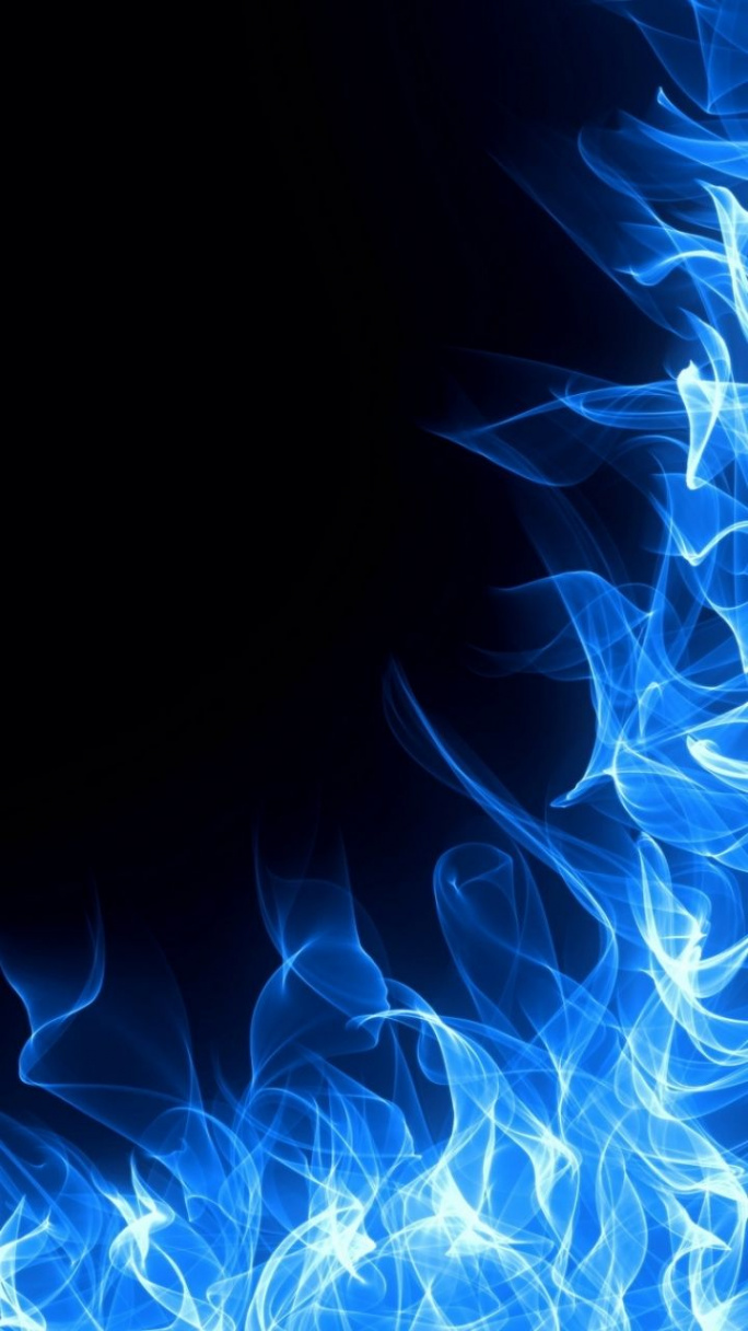 Blue Fire Iphone X Wallpaper - Live Wallpaper HD  Resim