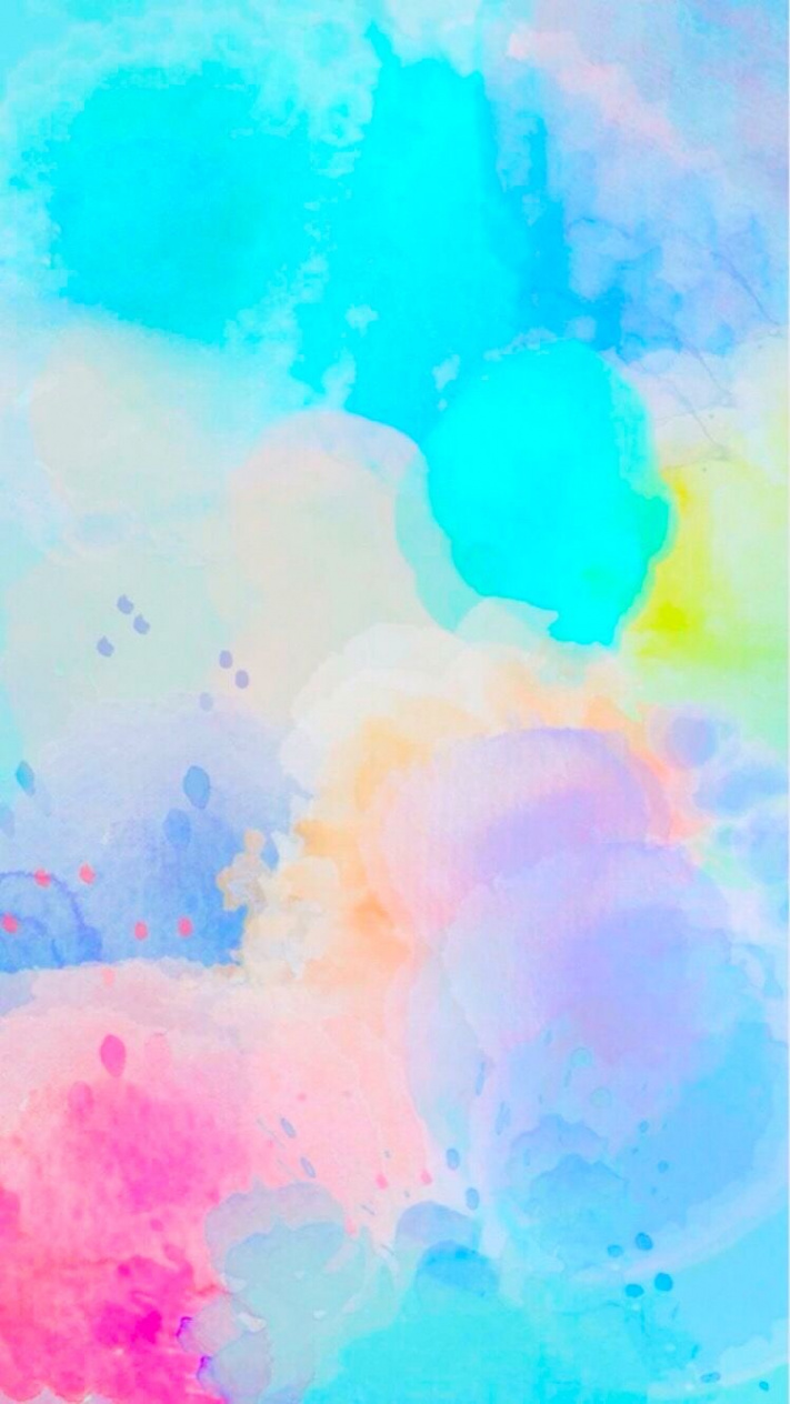 Colourful wallpaper I edited (original image not by me) iPhone