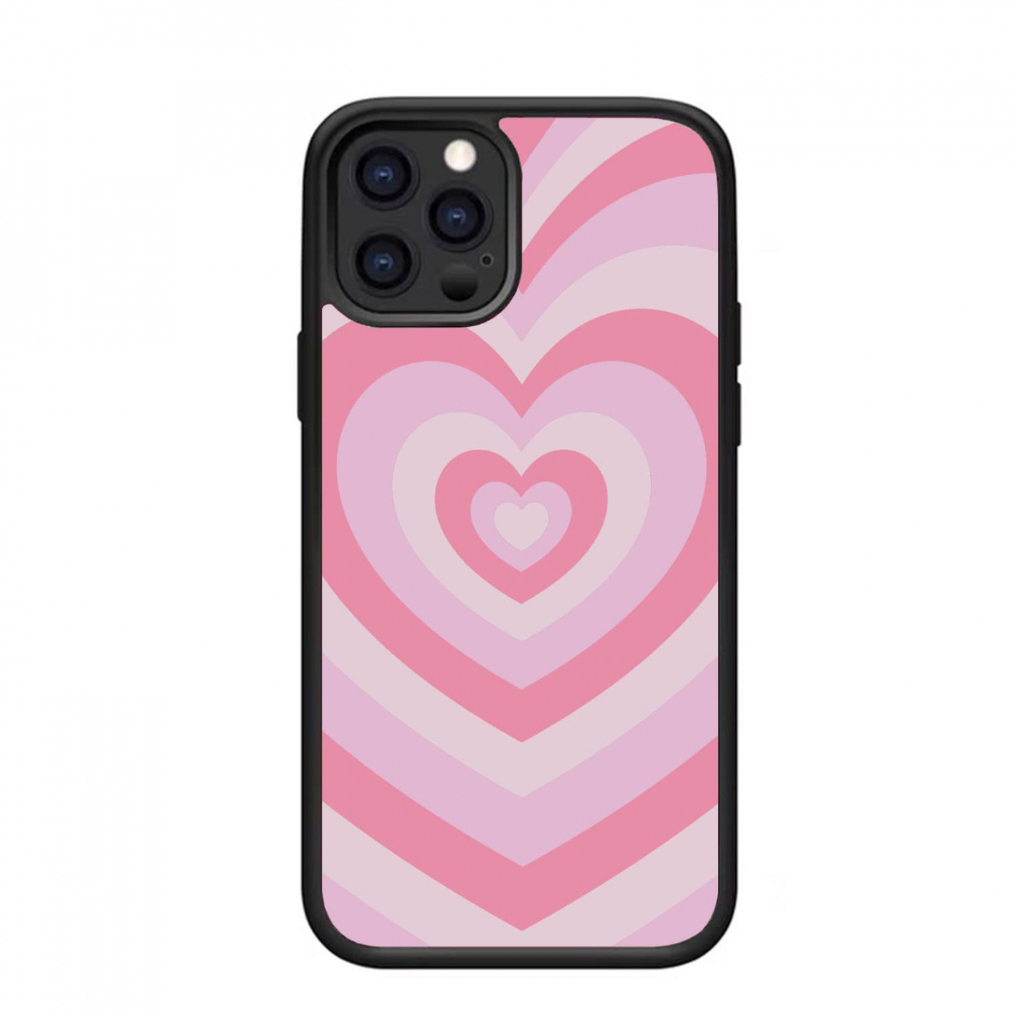 Cute iPhone  Pro Max Cases Aesthetic Pink Heart Phone Case Protective  Cover for iPhone  Pro Max