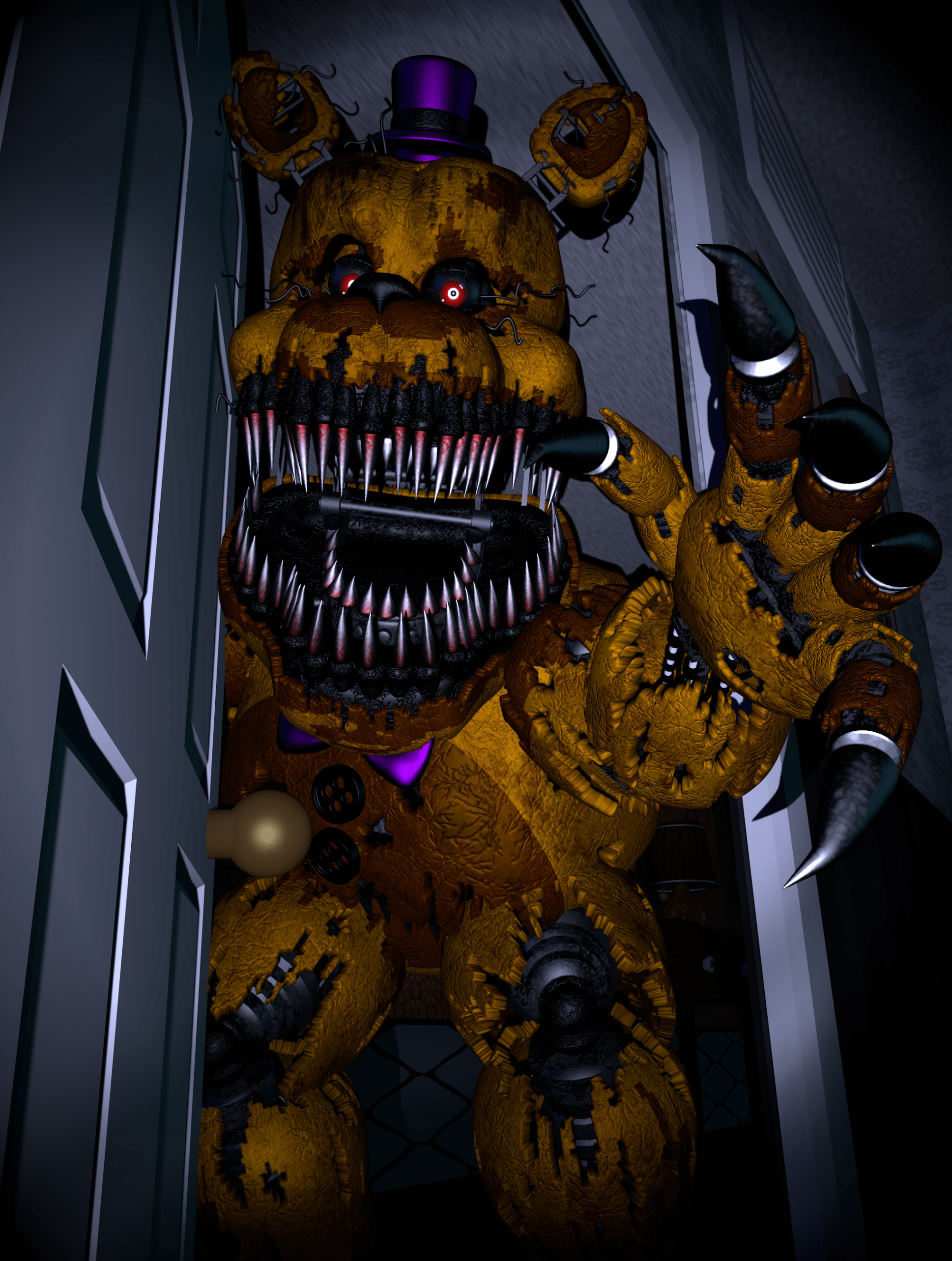 FNaF Iphone Wallpaper Discover more Anime, bonnie, creepy, cute