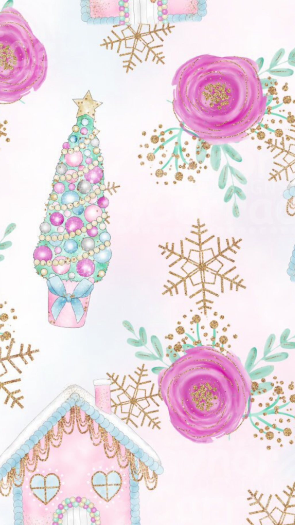 Free Christmas Wallpapers for iPhone - Cute and Vintage