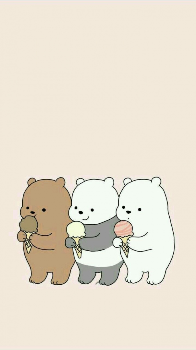 friends group ❤ ideas  we bare bears wallpapers, ice bear