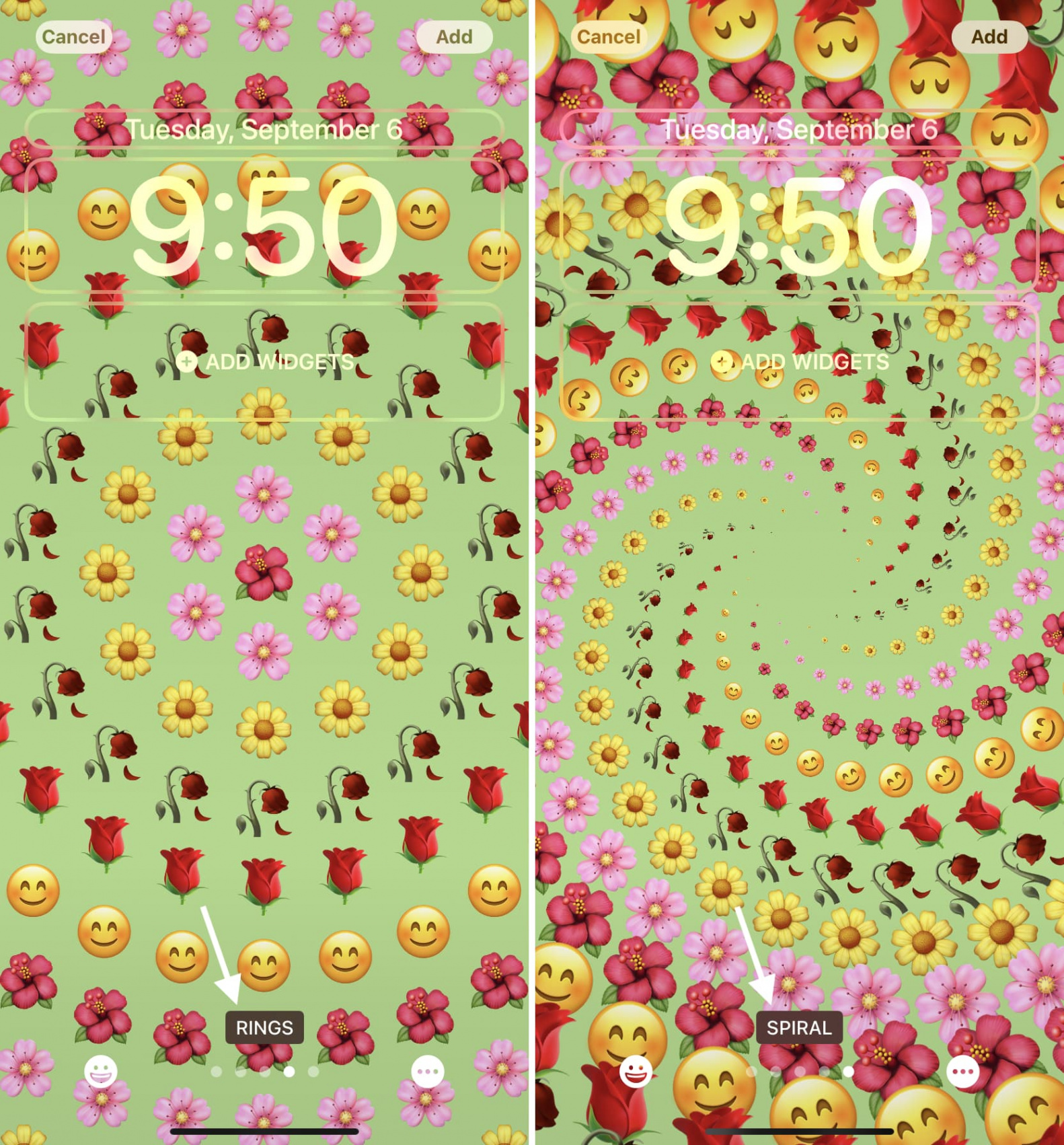 How to use emojis as iPhone Lock Screen wallpaper in iOS