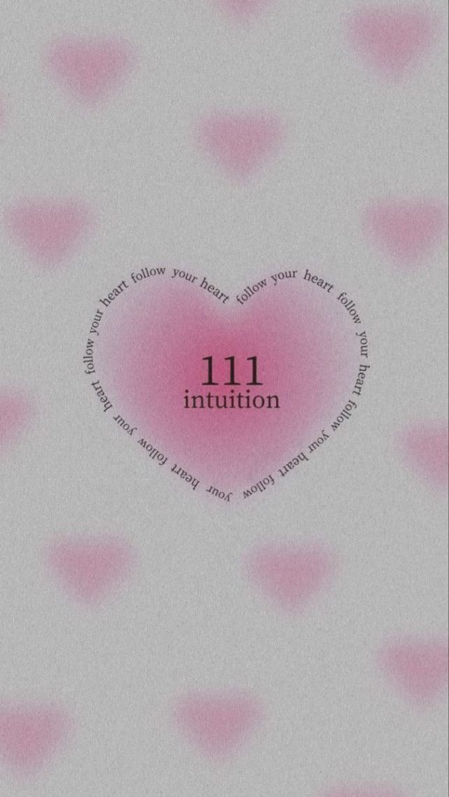 intuition, follow your heart, wallpaper, energy, angel number