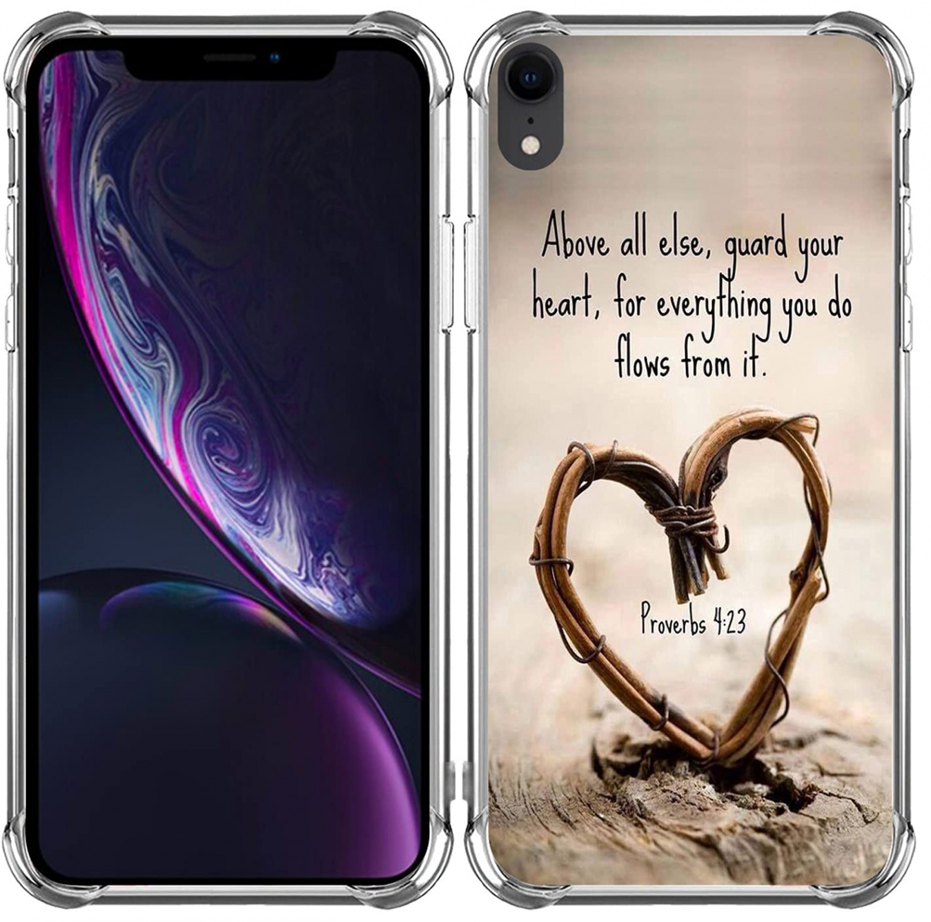 iPhone  Case, Slim Fit Quotes Rubber Case for iPhone  ()