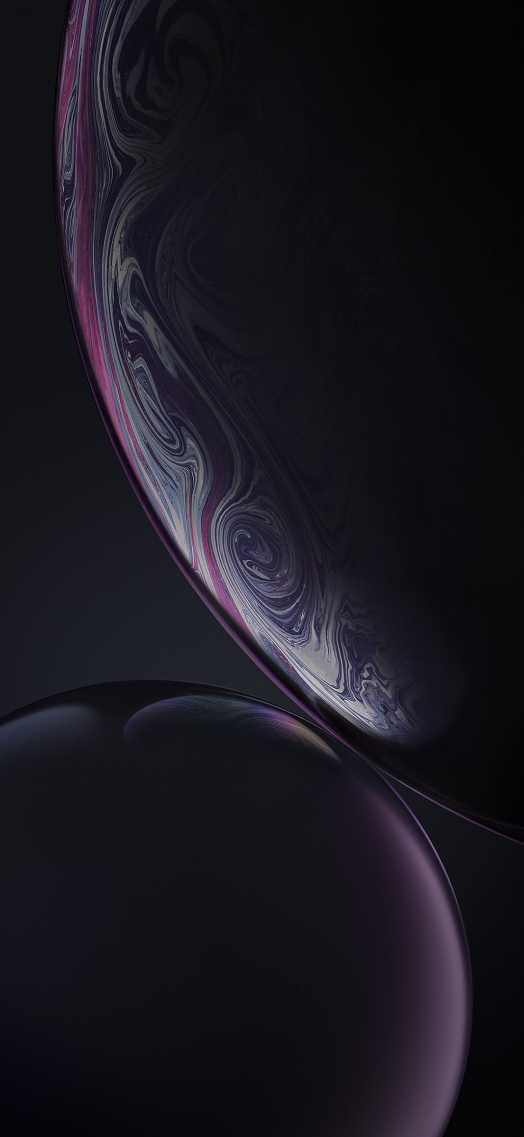 iPhone XR Stock Wallpaper - Black - Wallpapers Central