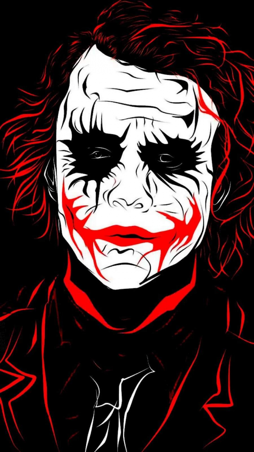 Joker Dark IPhone Wallpaper  Joker iphone wallpaper, Joker