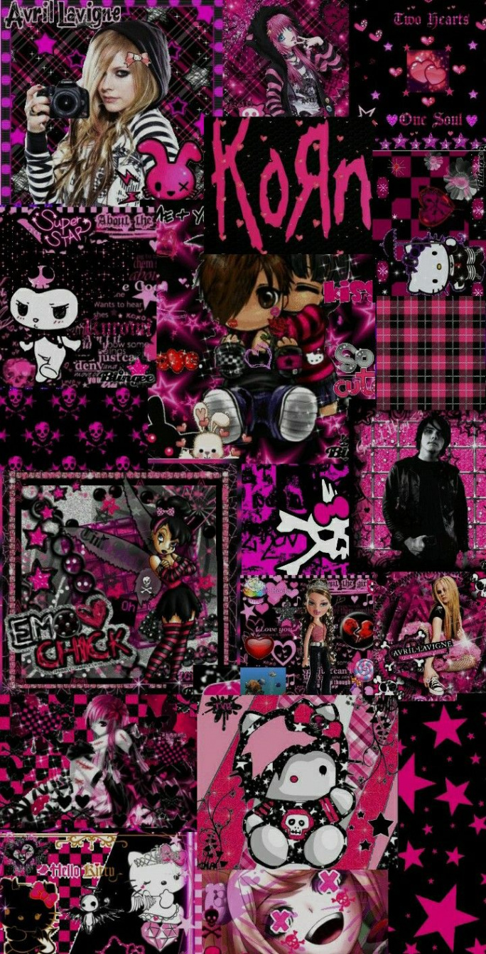 Mall goth ideas  emo wallpaper, pink aesthetic, emo princess