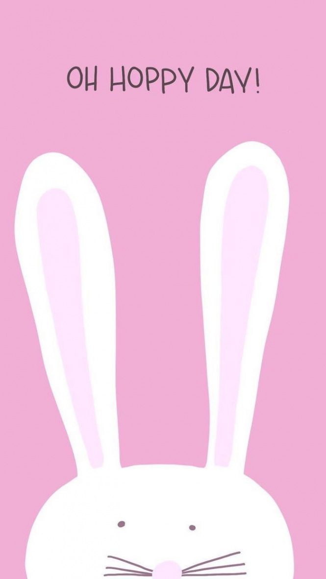 oh-hoppy-day-bunny-ears-phone-wallpaper-pink-background-pictures