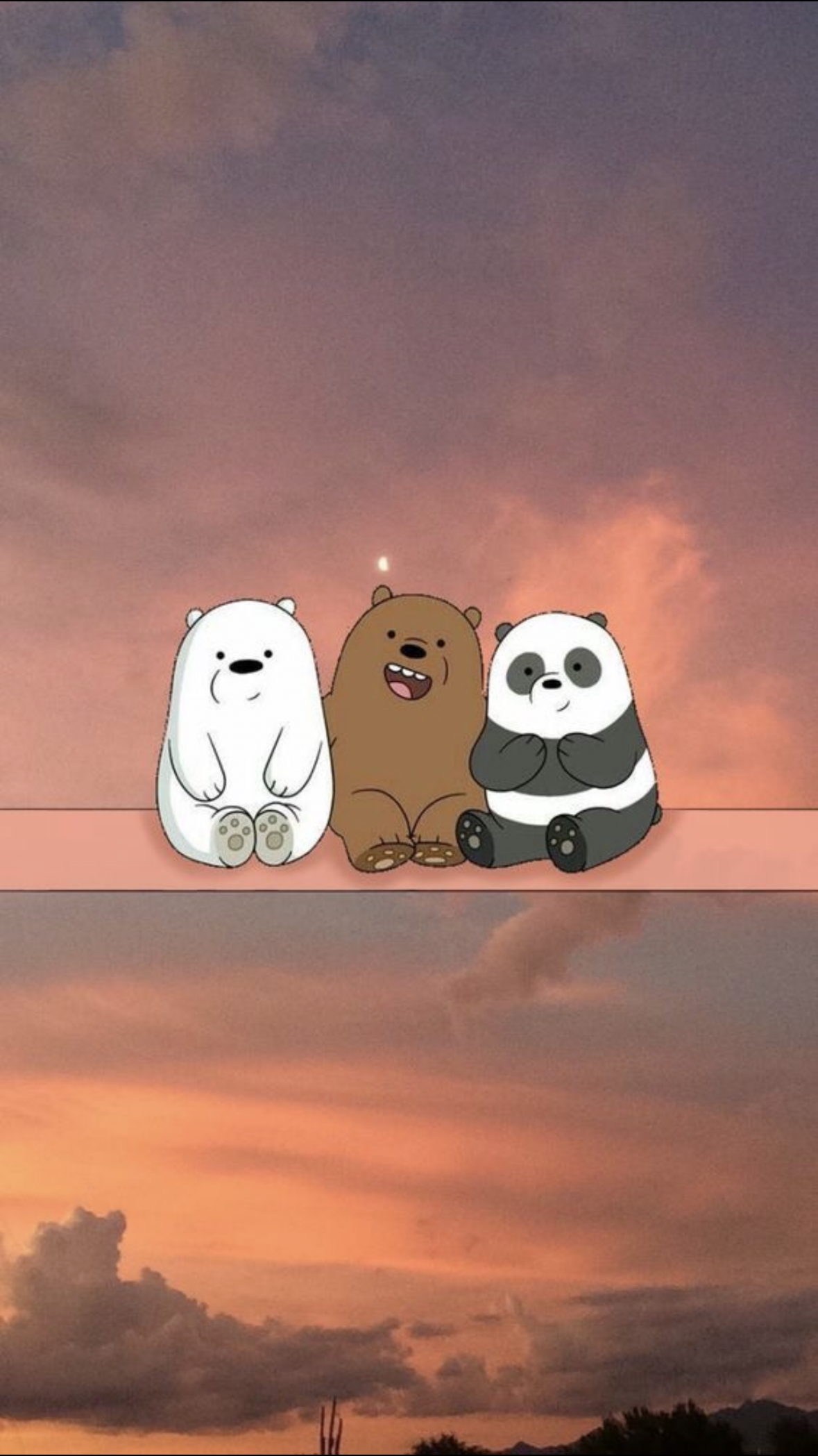 Pin on my love  We bare bears wallpapers, Bear wallpaper, Cute