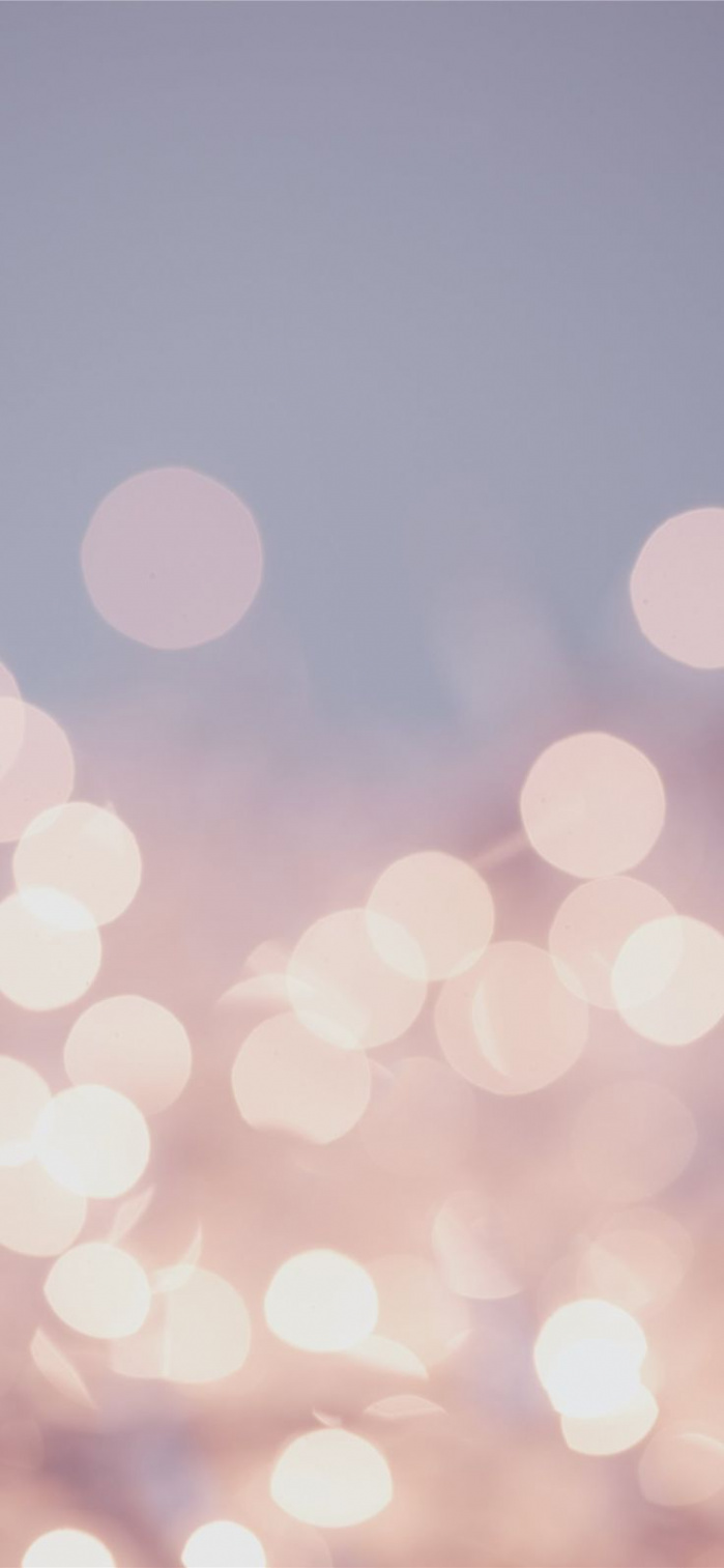 Pretty pastel bokeh fairy lights background  Iphone wallpaper