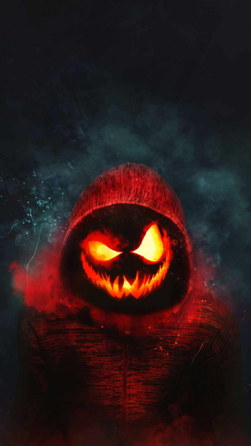 Pumpkin Guy Halloween IPhone Wallpaper - IPhone Wallpapers