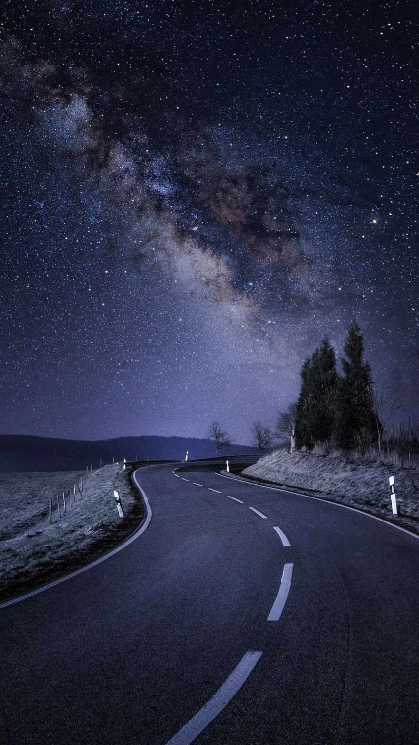 Star Night Road K iPhone Wallpaper : r/iphonewallpapers