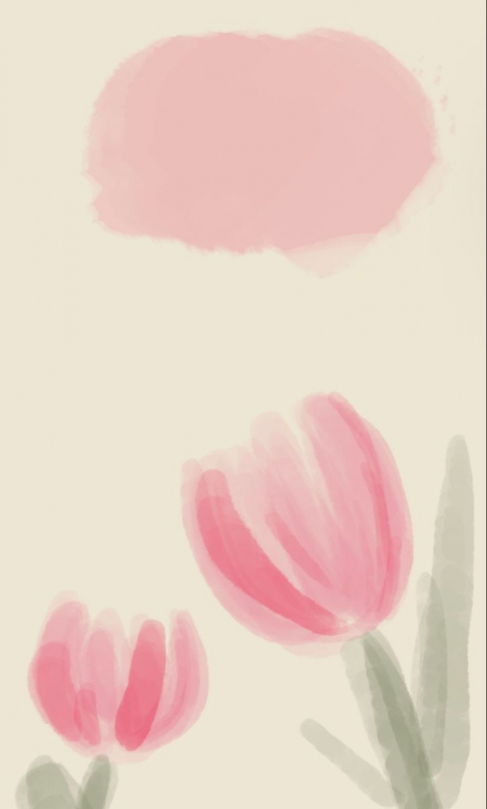 Tulip wallpaper in   Flower phone wallpaper, Pink wallpaper