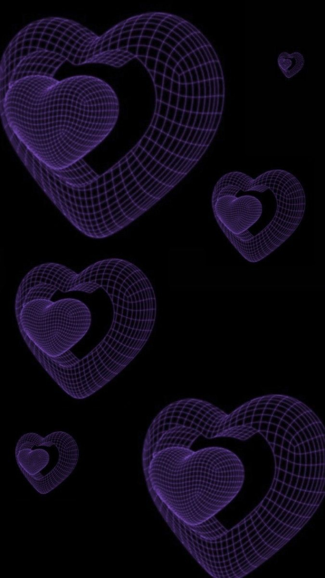 wallpaper purple D heart  Хиппи обои, Богемные обои, Винтажные