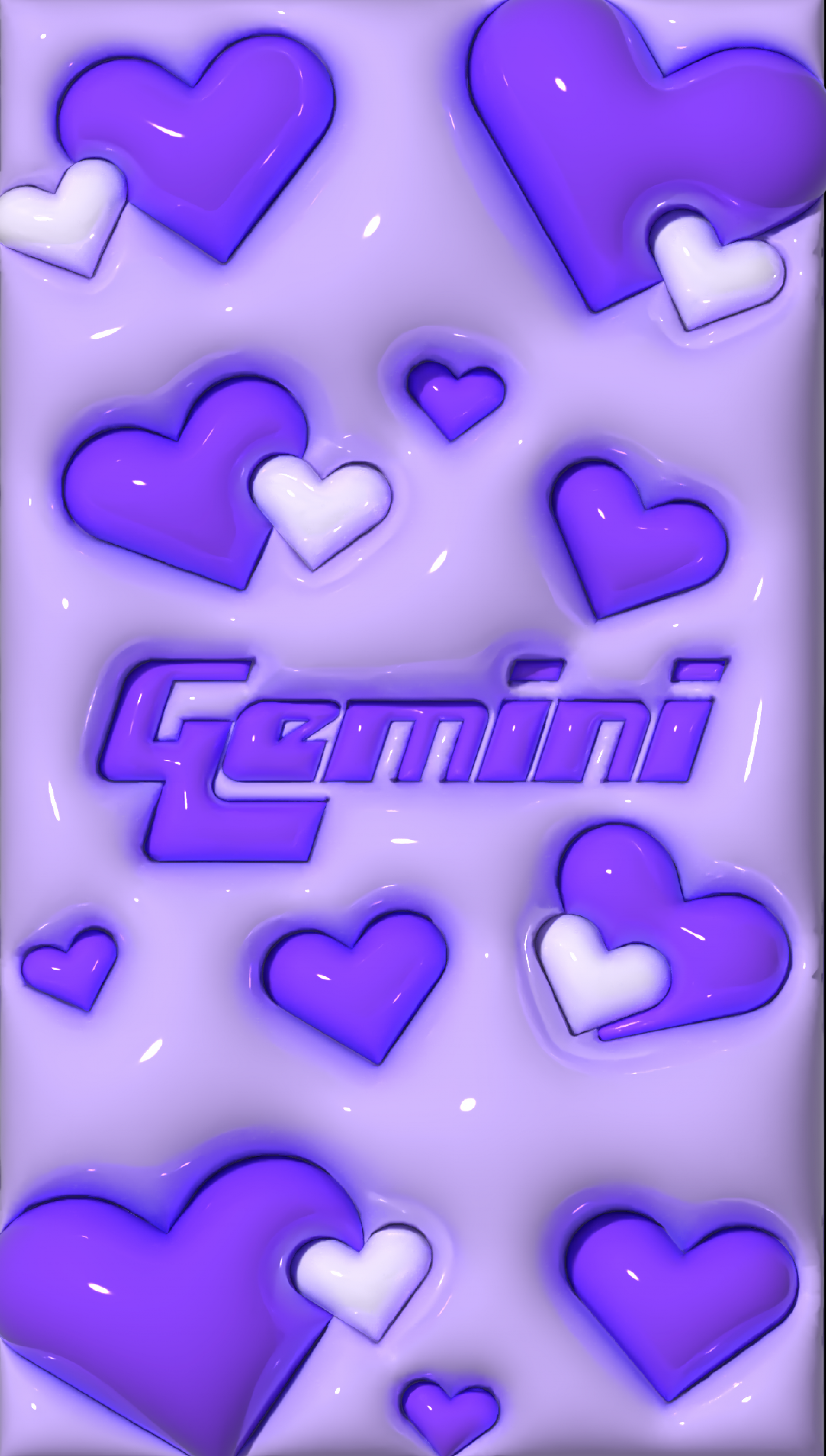 Gemini D Phone Wallpaper , Trendy Background , Aesthetic