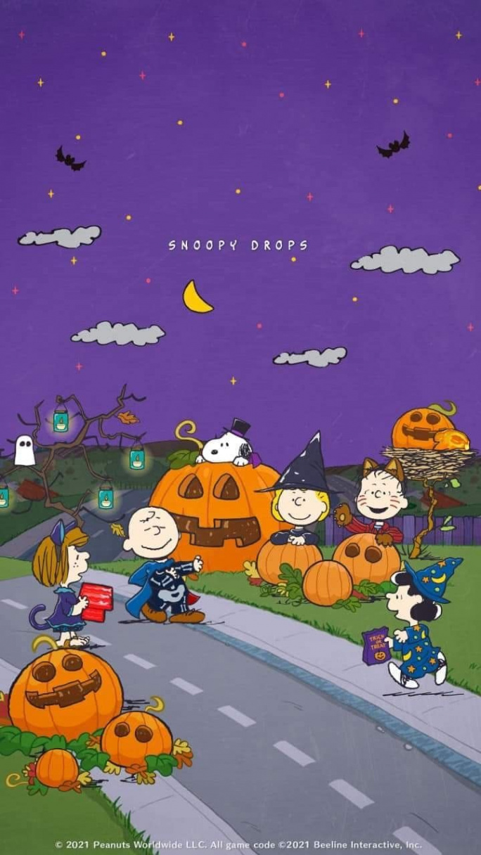 Pin by E on Snoopy  Snoopy wallpaper, Snoopy halloween, Pumpkin