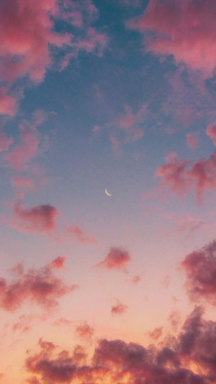 Pink sky by matialonsor #wallpaper #iphone #android #background