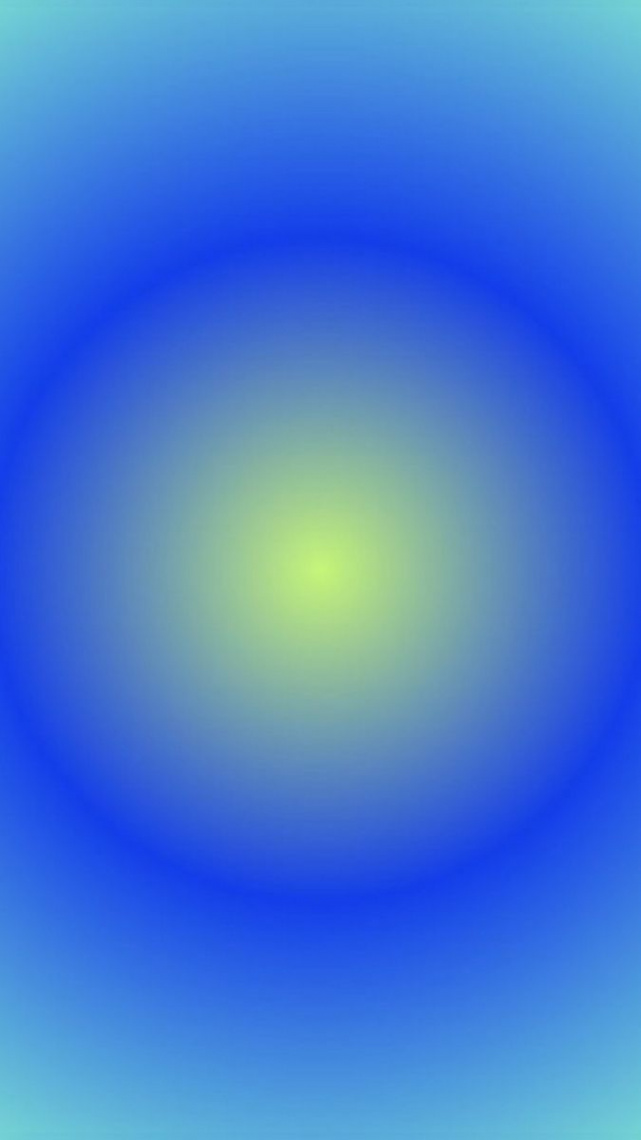 yellow and blue radial / circle gradient  Aura colors, Iphone