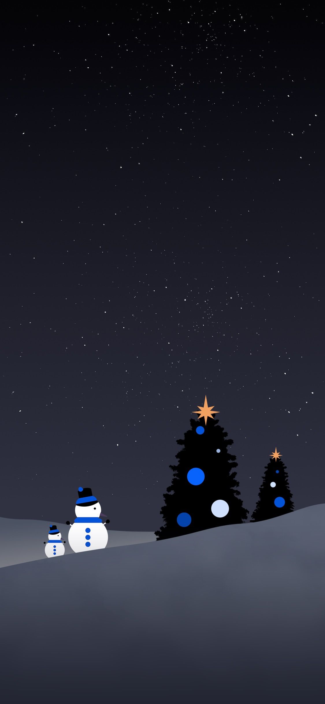 Christmas Lockscreen Aesthetic Snow