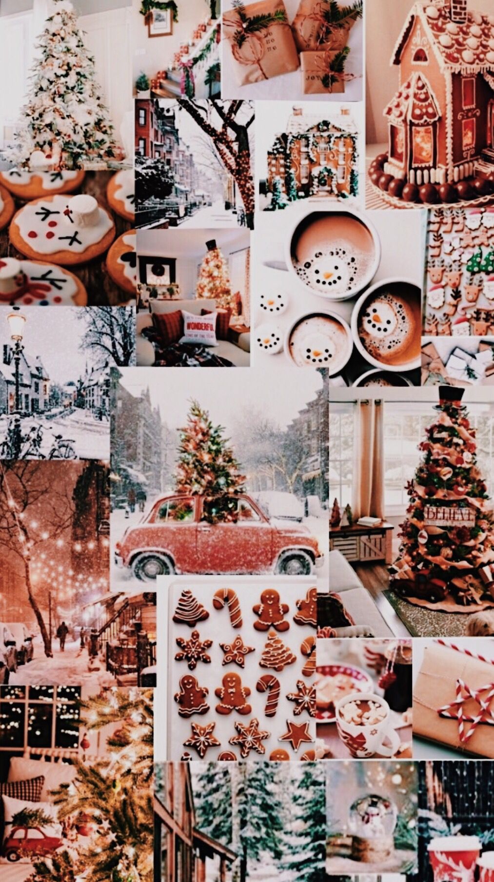 Christmas Lockscreen Aesthetic Vintage