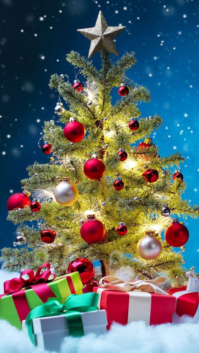 Christmas Tree Wallpaper Horizontal