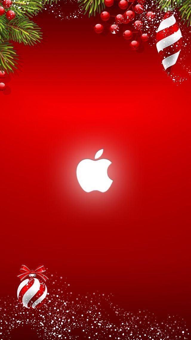 Christmas Wallpaper Red Iphone