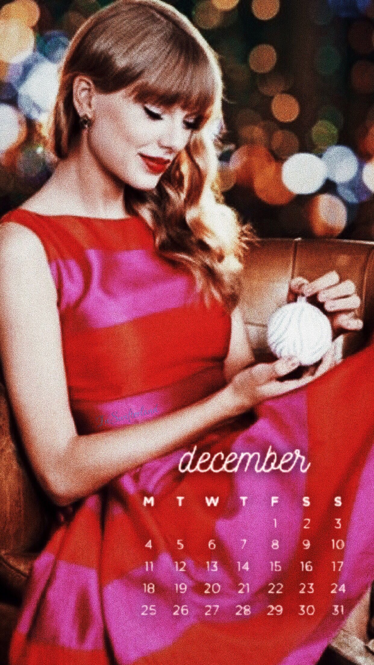 Christmas Wallpaper Taylor Swift