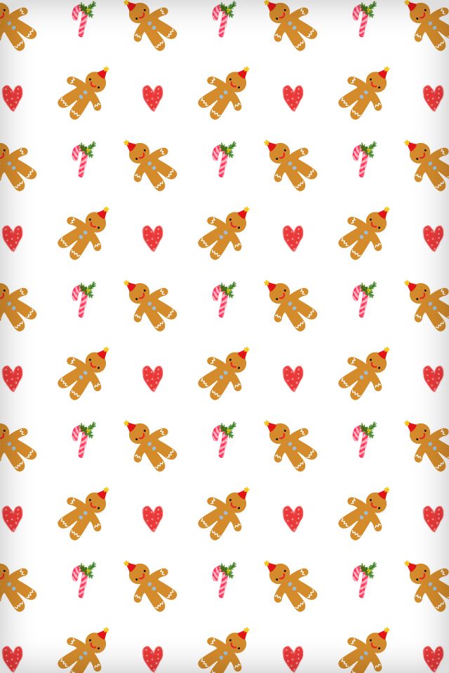 Laptop Christmas Wallpaper Gingerbread