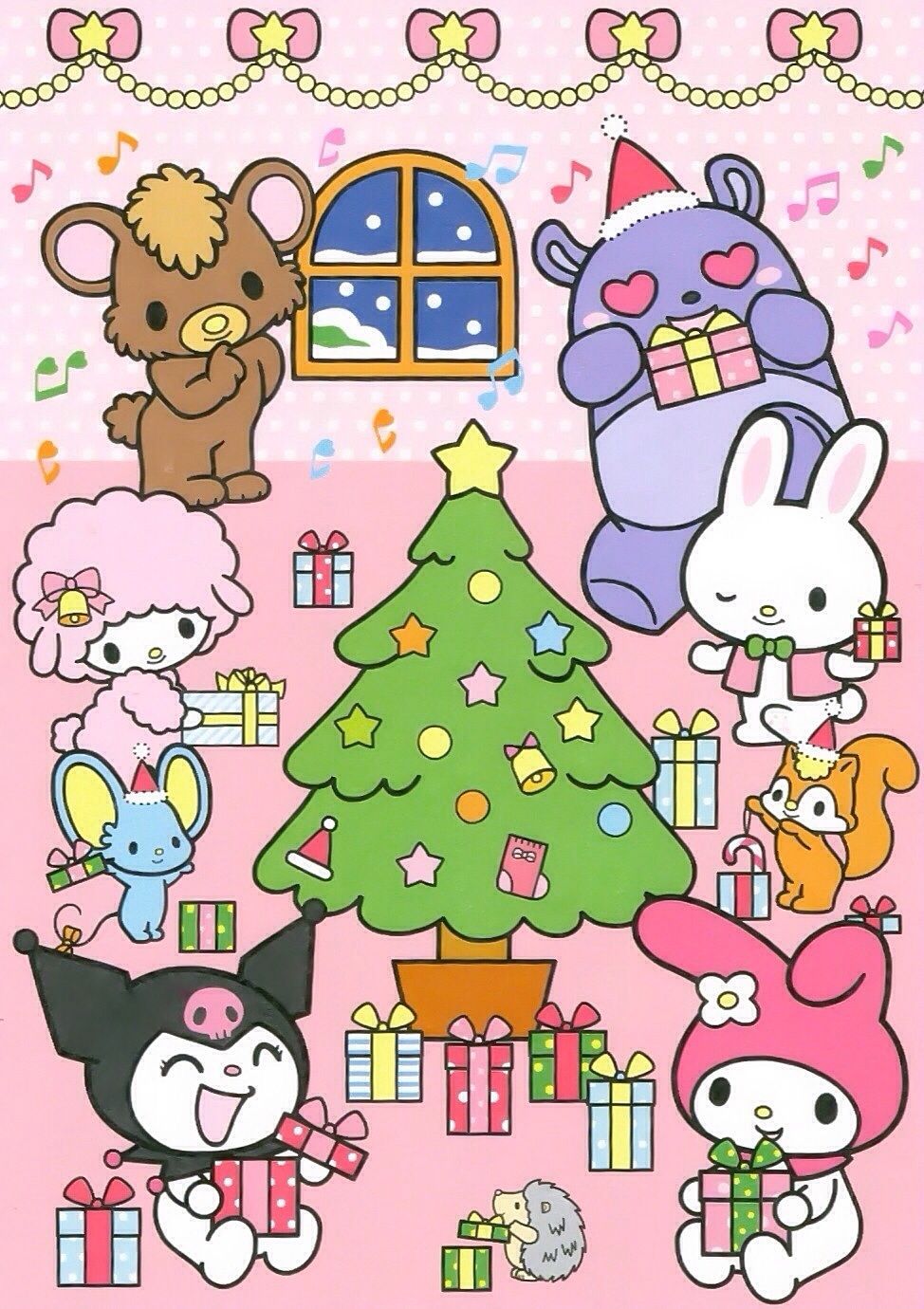 Sanrio Christmas Wallpaper 3D