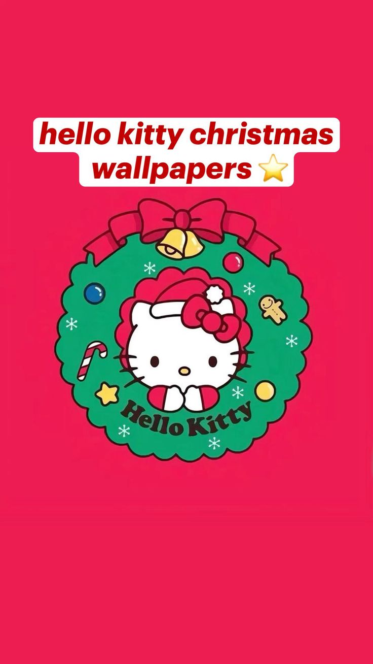 Sanrio Christmas Wallpaper Blue