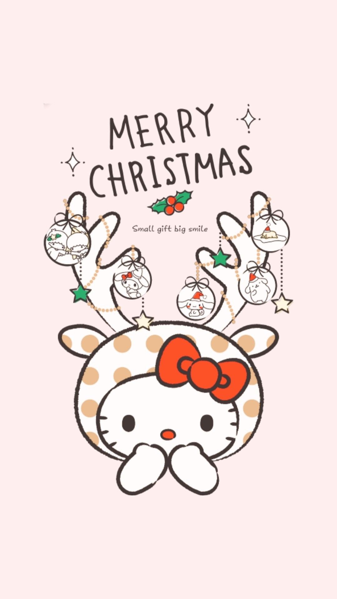 Sanrio Christmas Wallpaper Dark