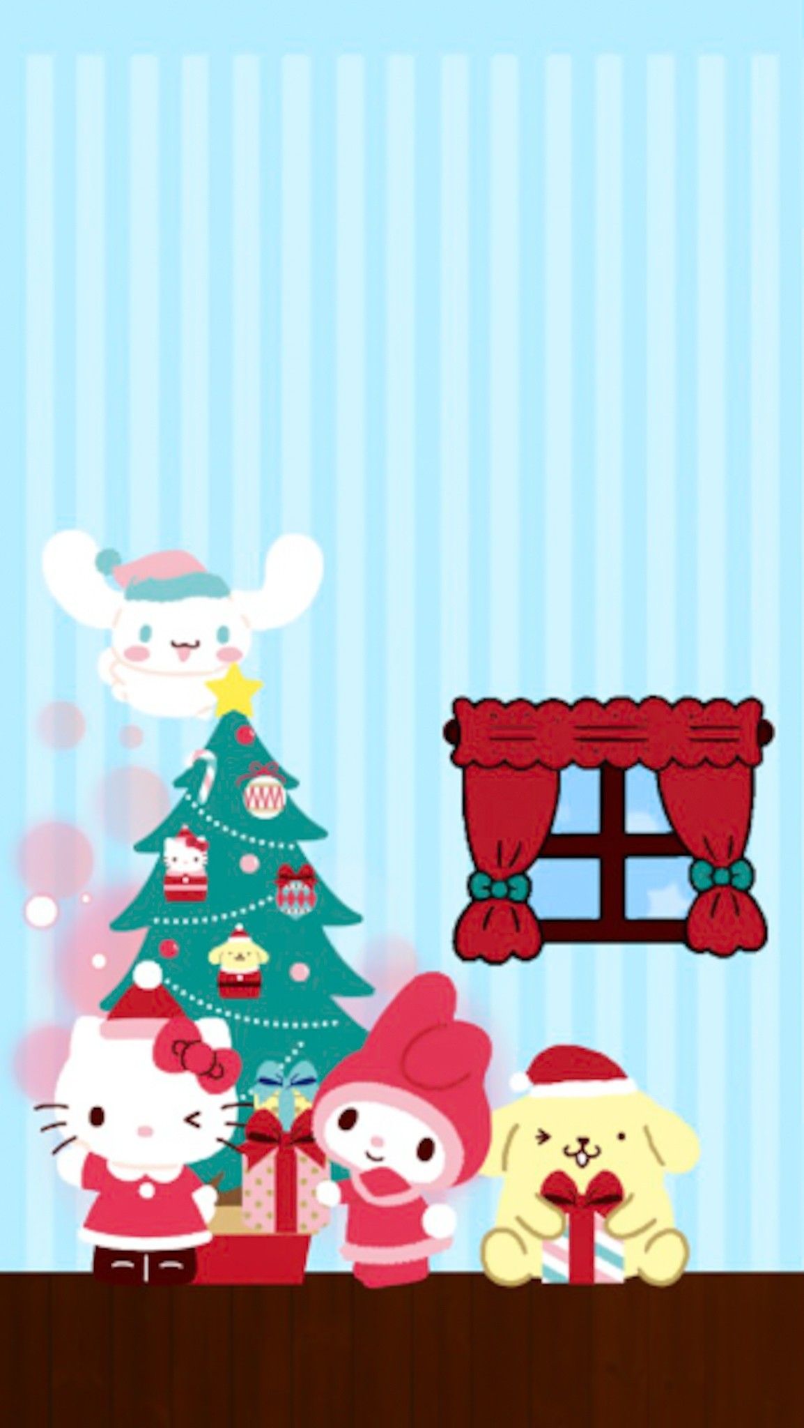 Sanrio Christmas Wallpaper Landscape